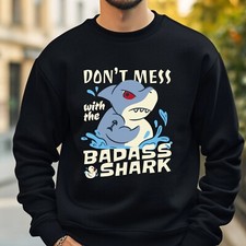 Funny Shark Sweatshirt Cosy And Perfect For Any Occasion S To 4XL
