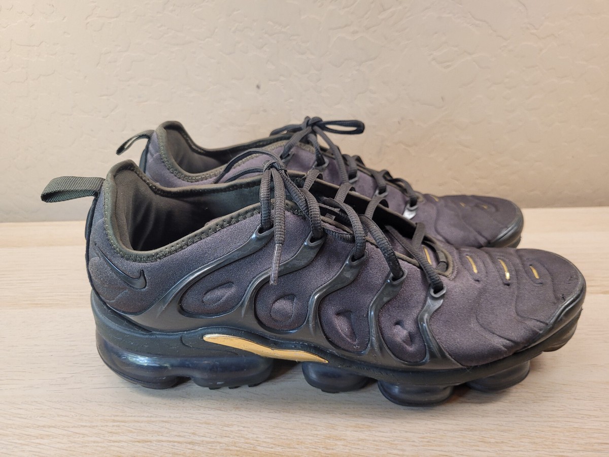 靴 BVJ012 NIKE AIR VAPORMAX PLUS 924453-300 Nike Air VaporMax Plus Cargo Khaki 924453-300 Men's Size 8.5