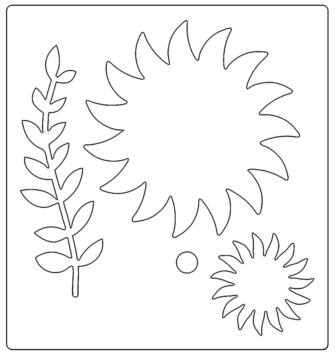 Sizzix Bigz Pro Piccadilly Sunflower #657971 Retail $59.99 by