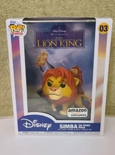 Funko Pop! VHS Cover Disney The Lion King Simba Amazon Exclusive BRAND NEW w/Box