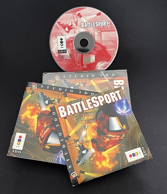 Studio 3DO Video PCGame Battlesport- OVP  u. Anleitung