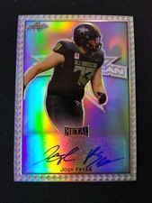 2020 Leaf Metal All-American JOSH FRYAR Silver Auto 7/50 Ohio State *NV01A