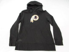 New Washington Redskins Mens Size S Small Black Hoodie