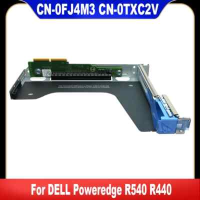FJ4M3 TXC2V New Original For DELL R440 R540 X16 Full Height Slot Card Riser Card