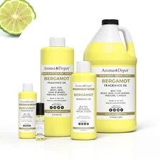 Bergamot Fragrance Oil for Body, Candles, Soaps, Lotions, Incense, & Diffusers