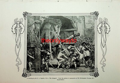Katapult, Sir E J Pointer, Buchillustration, um 1907