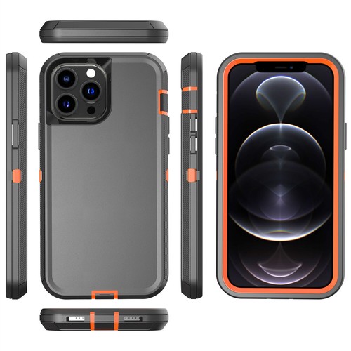 For Apple iPhone 14 Pro Max 11 12 13 Pro XS XR 7 8 SE Shockproof Blet Clip Case - Picture 32 of 76