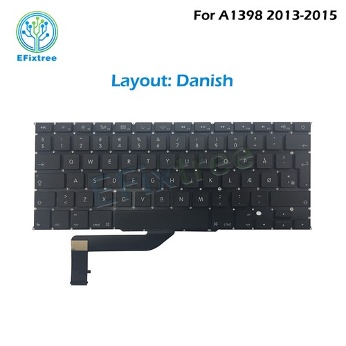 Laptop Keyboard For Macbook Pro Retina 15" A1398 Keyboard Replacement 2013-2015 - Picture 15 of 15