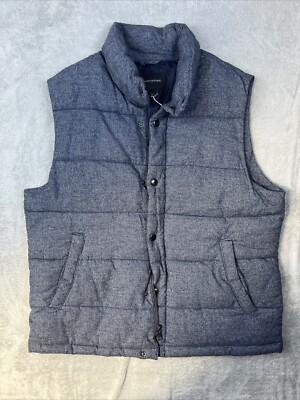 Veste Matelassée Zippée Banana Republic - Gris, Taille M, En Polyester, Neuf Avec étiquettes