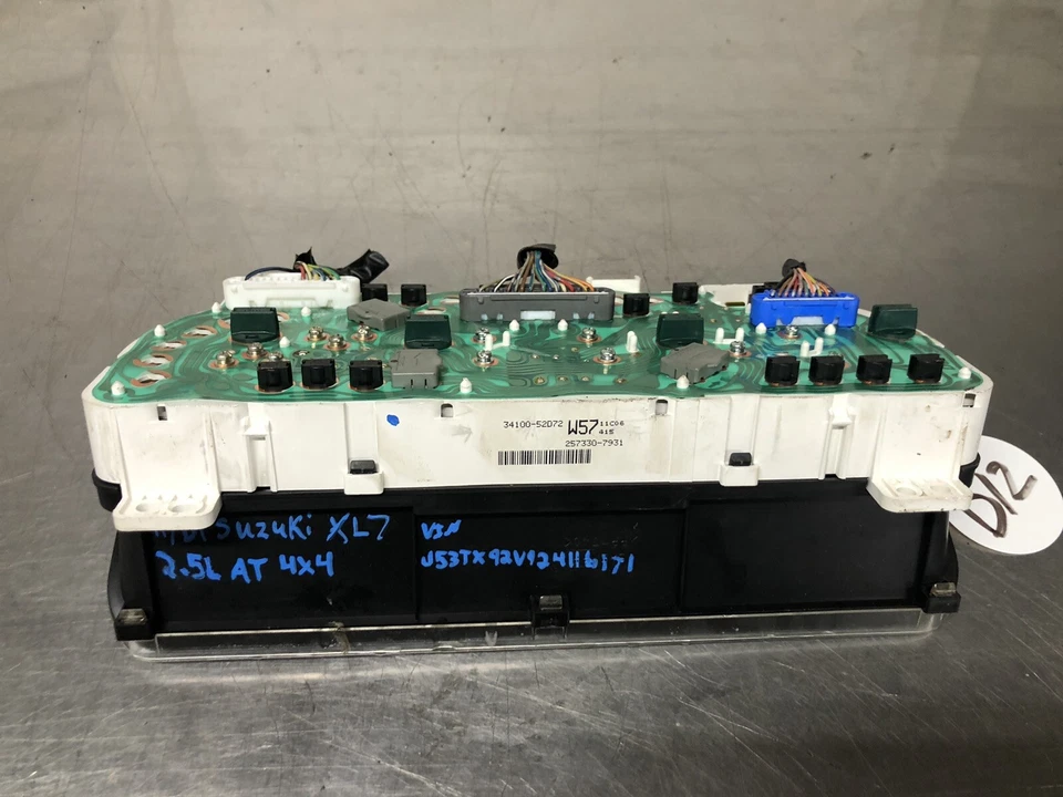 2001 2002 Suzuki Vitara XL-7 прибор спидометр указатель кластер W. ABS - Изображение 3 из 4