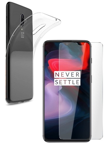 Cover per ONEPLUS 6T 6 T Custodia Trasparente Ultra Slim