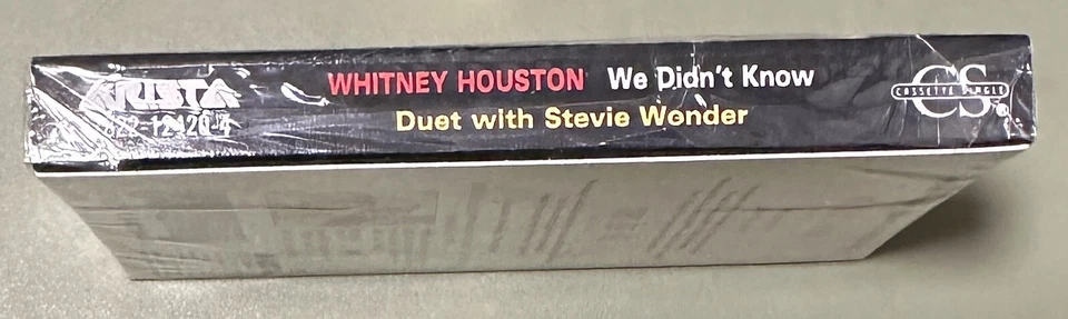 Whitney Houston & Stevie Wonder We Didn’t Know 1992 Cassette Single - Image 3 of 4