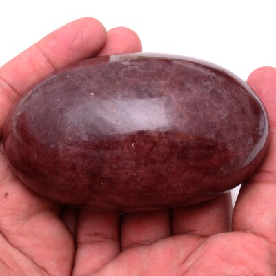 2033 Ct Natural Strawberry Quartz Smooth Oval Cabochon Huge Museum Size Gemstone