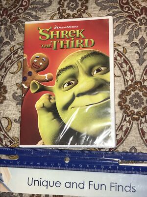 Shrek the Third (DVD, Region 1) New w/ Slip Cover 191329061084| eBay