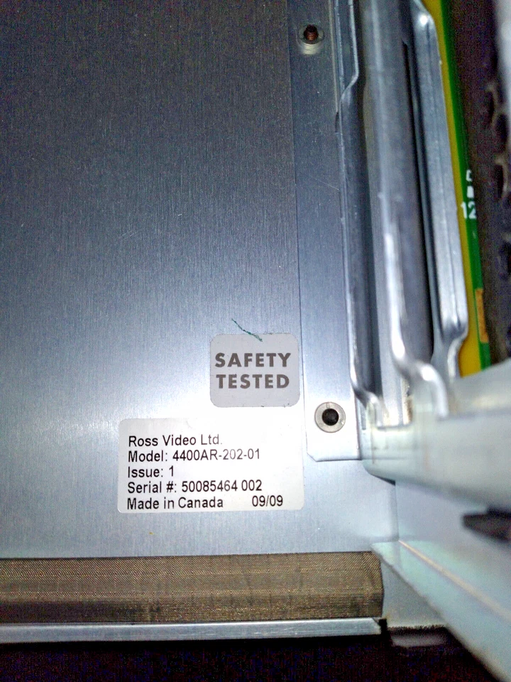 Ross MD Live Production Engine 4400AR-202-01 Switcher - Image 4 of 4