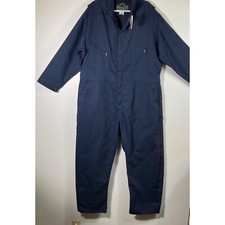 Mens Berne Apparel Navy Unlined CoverallsNavy NWT 52S