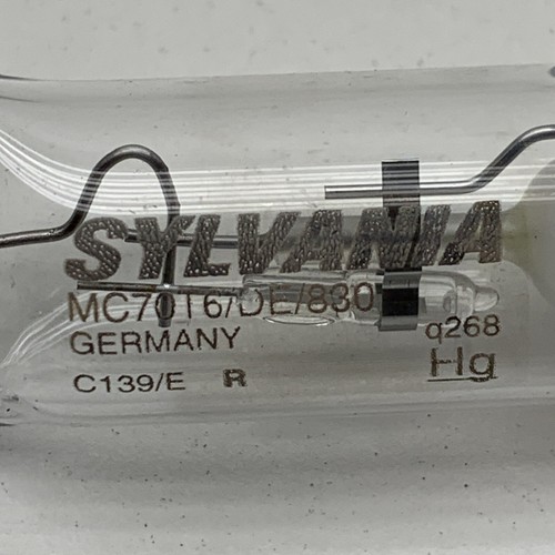 Sylvania MC70T6/DE/830 Metal Halide 70W C139/E Double Ended Lamp Light Bulb - Picture 5 of 8