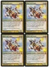 MTG Tibor and Lumia x4 Guildpact Rare LP Playset