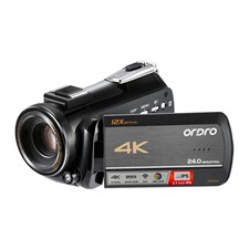 Digital Hd Video Camera 12X Optical Zoom Recorder Camcorder Black DV Handycam