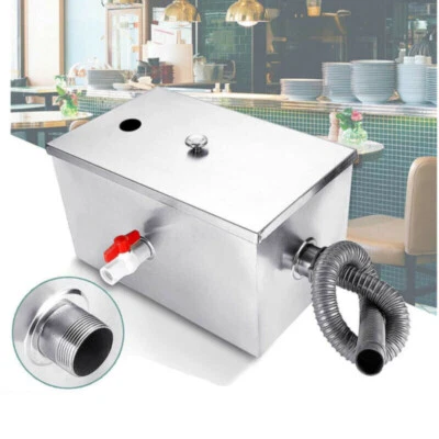 Gastro Fettabscheider 54L Ölabscheider Edelstahl Fettseparator Filter Abwasser - Bild 1 von 4