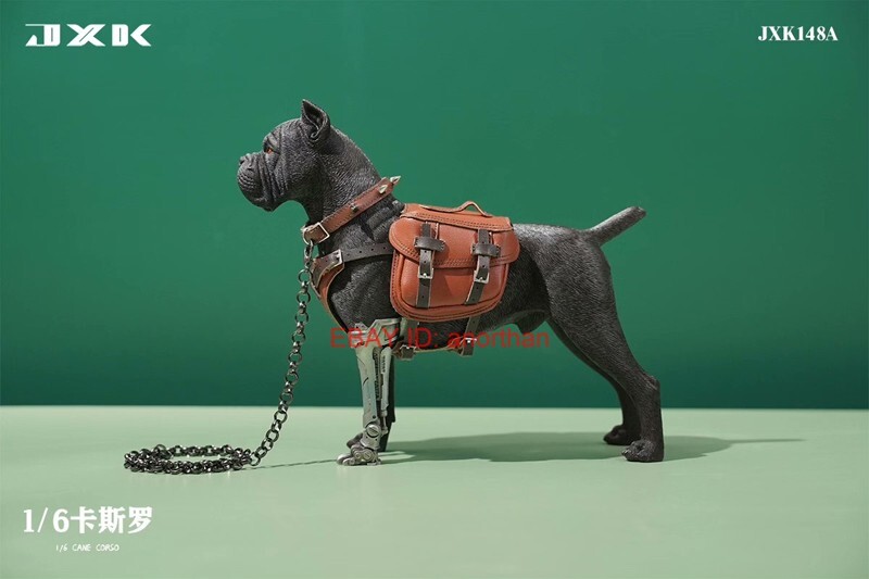 Cane Corso Dog Next To Horse New JXK148A Mecha Dog Cane Corso 1/6