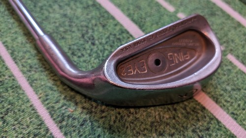 Ping Golf Eye 2 Single 6 Iron Black Dot Karsten ZZ-Lite Regular Steel RH 37.25" - Picture 2 of 12