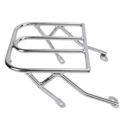 Motorcycle Front Luggage Rack Stainless Steel Polishing Rustproof Cargo