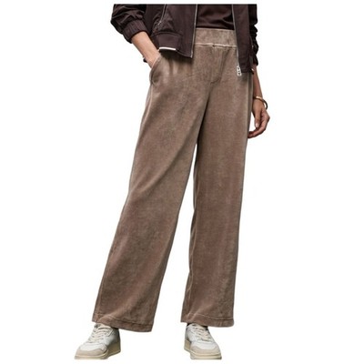 Street One Damen Hose Straight Leg Cordhose Casual Fit Breitcord High Waist