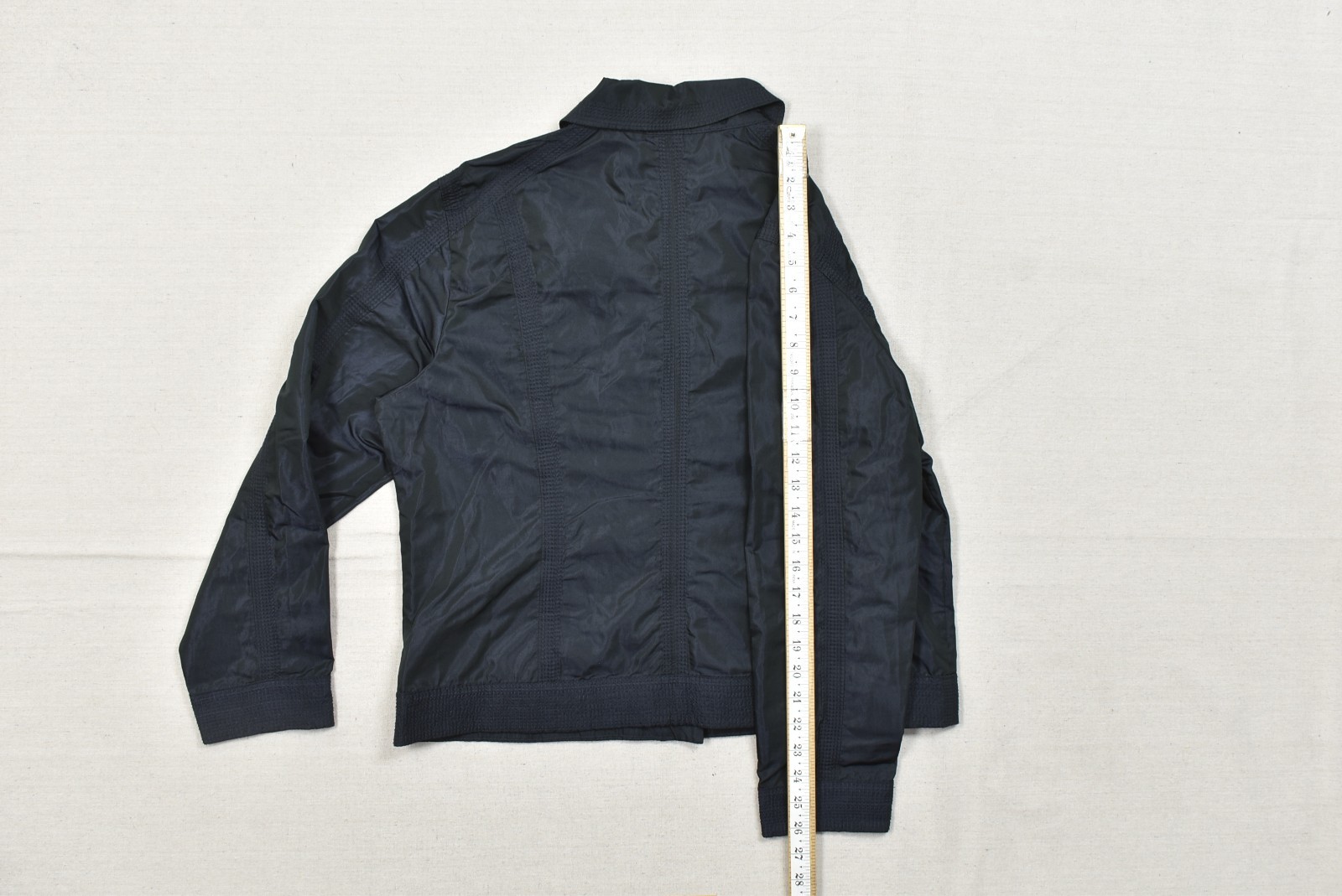 Chico's Black Lightweight Button Front Windbreake… - image 5