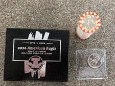 2026 Privy Quarter, $10 2026 Quarter Roll, 2026 Duel Date American Silver Eagle