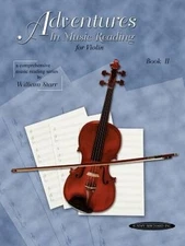 Adventures in Music Reading for Violin, Bk 2 (Comprehensive Music R - GOOD