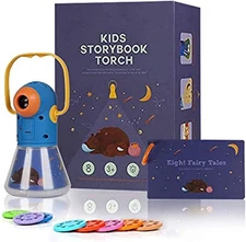 Kids Multifunctional Story Projector, Night Lights Projector Storybook Toy, Educ