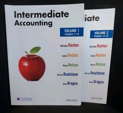 Intermediate Accounting (3rd edition)  Volume 1 & 2 - Chapters 1-22