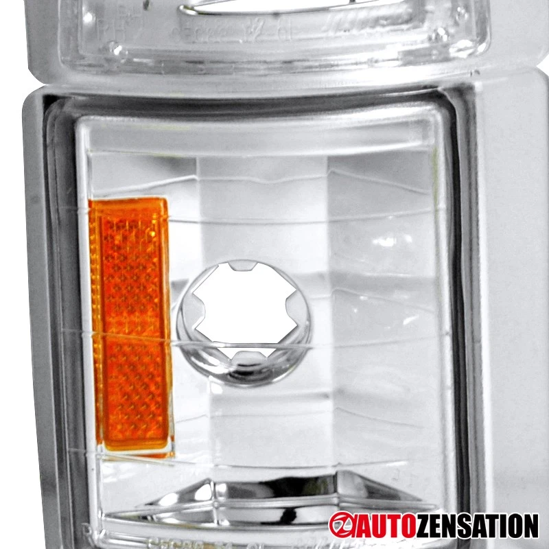 Fit 1994-1998 GMC C/K Sierra Yukon Corner Lights Signal Lamps Left+Right 94-98 Foto 4 de 4