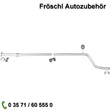 Mittelrohr für Fiat Panda III 312 319 1.2 LPG Auspuff Anbausatz ##
