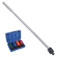 1/2 Zoll Antrieb Brechstange + 4 StüCk Metrische Leichtmetallradmutter Tiefe ...