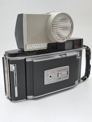 Vintage Polaroid Electric Eye Land Camera Model 900 w/ Original