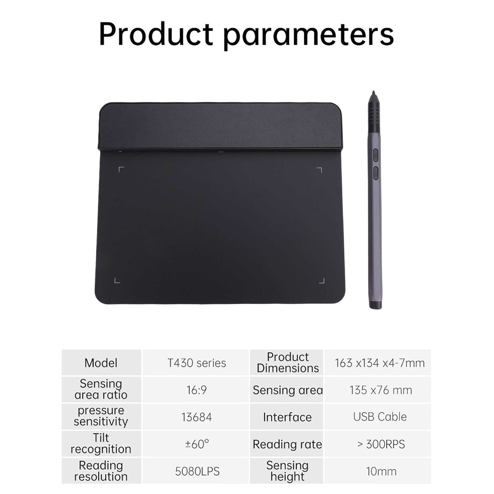 как выглядит Ultra-Thin 4x3 Inch Graphics Drawing Tablet For Designing Online Course Teachers фото