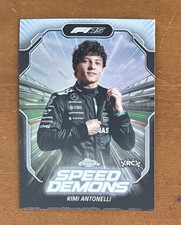 2025 Topps Chrome F1 - Kimi Antonelli RC #SD-1 Speed Demons Refractor