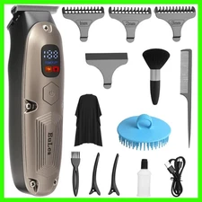 Professional Hair Clippers for Men, Cordless Barber Clippers and Trimmer Set