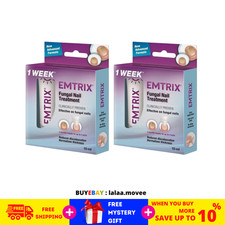 2 X EMTRIX Fungal Nail Treatment 10ml