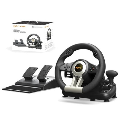 Universal USB Racing Wheel with Pedals for PC PS4 Xbox$