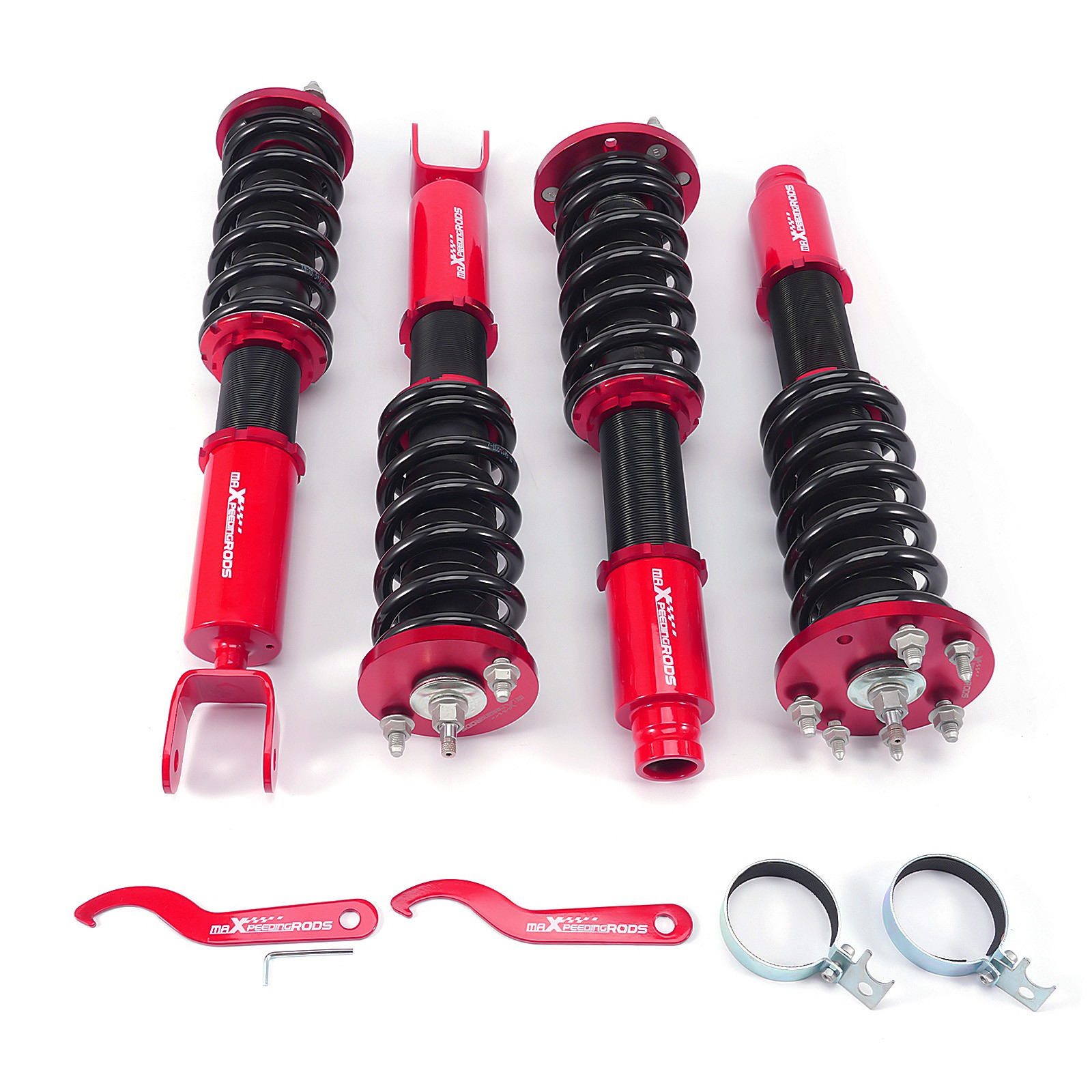 MaXpeedingrods 코일오버 조절식 댐퍼 서스펜션 키트 (혼다 어코드 2008-2012용) 2