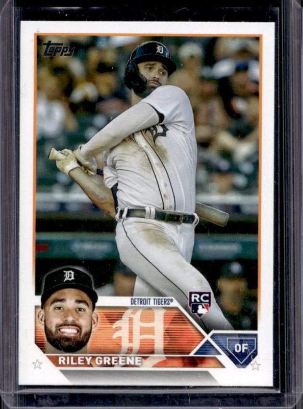 2023 Topps Riley Greene RC #31 Tigers Rookie