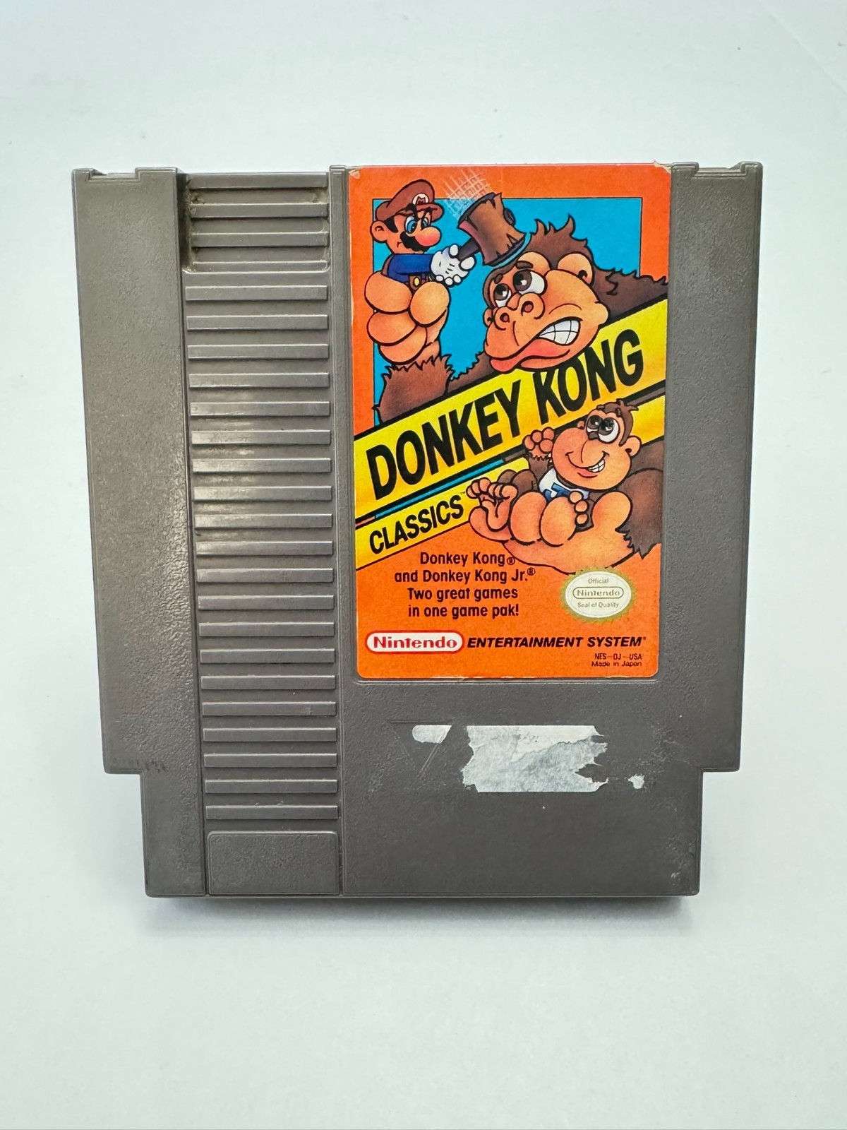 Donkey Kong Classics Nintendo NES Donkey Kong & Donkey Kong Jr Authentic