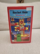Schylling Rocket Ride Carousel Tin Toy Collector Series With Box 2000