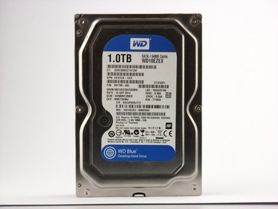 Festplatte WD Blue 1TB WD10EZEX SATA 3,5'' HDD 7200rpm SMART geprüft 