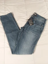 Paige Jeans Mens 26x32 Blue Federal Transcend Straight Leg Designer NWT Silich