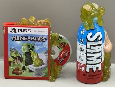 Zuru Mega Gross Minis Pus Station 5 Mine-Barf & Slime Hydration Ooze Set of 2