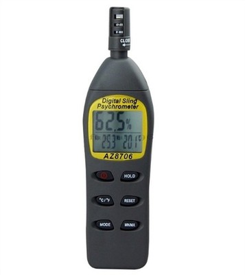 High   AZ8706 Hygrometer Dew Point Wet Bulb Temperature Detector cf *nl